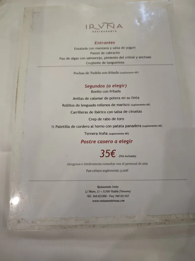 Menu_Iruña Restaurante_Tudela_image_1
