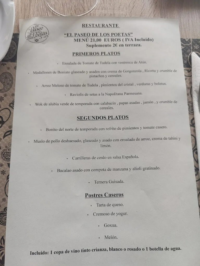 Menu_El Paseo de los Poetas_Tudela_image_2