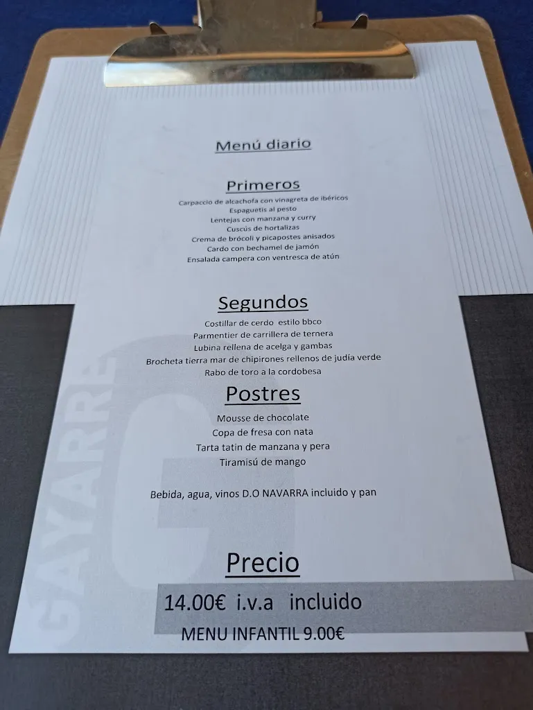 Menu_Gayarre Bar Restaurante_Tudela_image_4