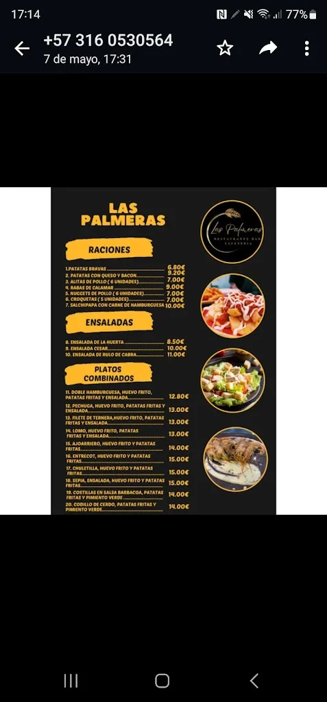 Menu_Restaurante Las Palmeras_Tudela_image_4