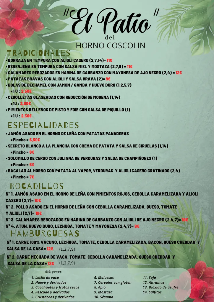 Menu_Horno Coscolin_Tudela_image_1