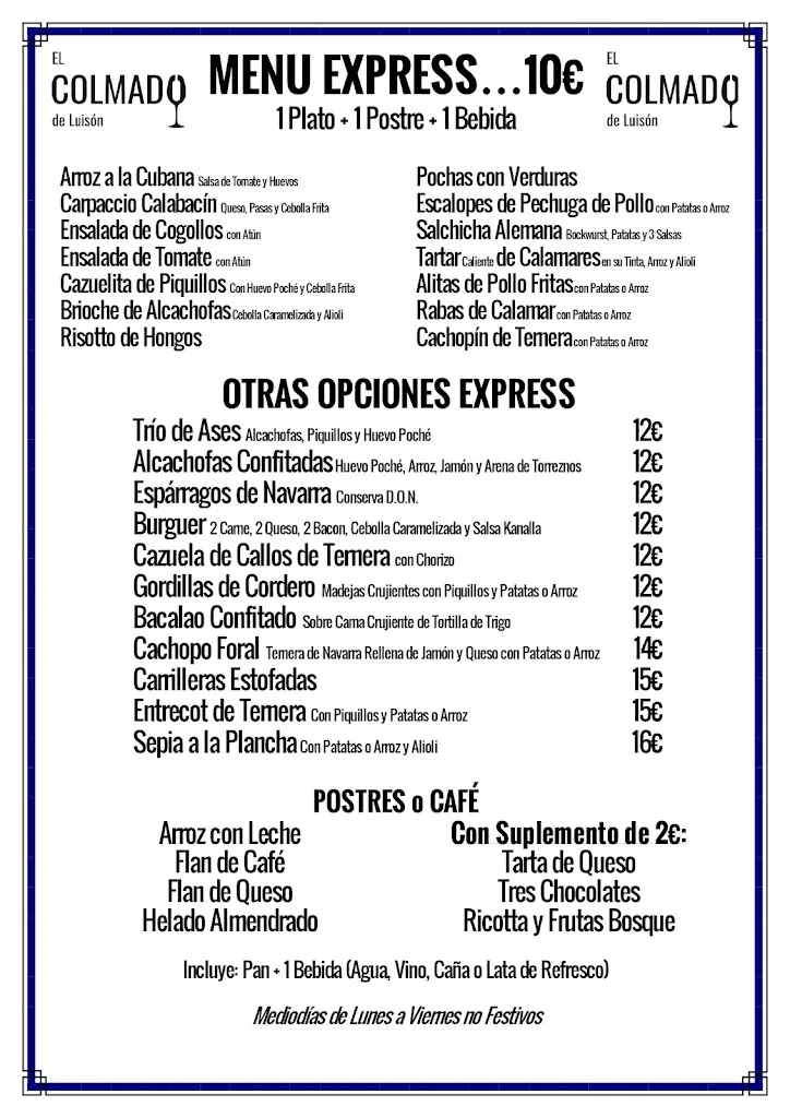Menu_EL COLMADO de Luisón_Tudela_image_1