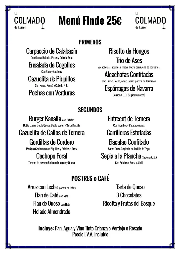 Menu_EL COLMADO de Luisón_Tudela_image_2
