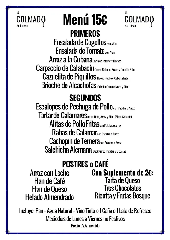 Menu_EL COLMADO de Luisón_Tudela_image_4