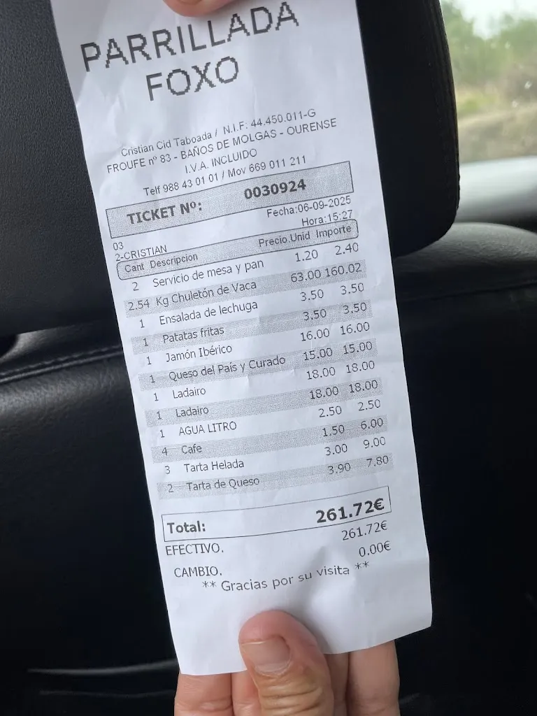 Lau_Foxo asador de carnes_Baños de Molgas_review