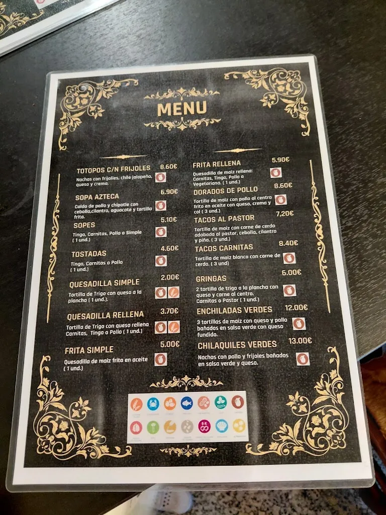 Menu_El mexicano de Beariz_Beariz_image_1