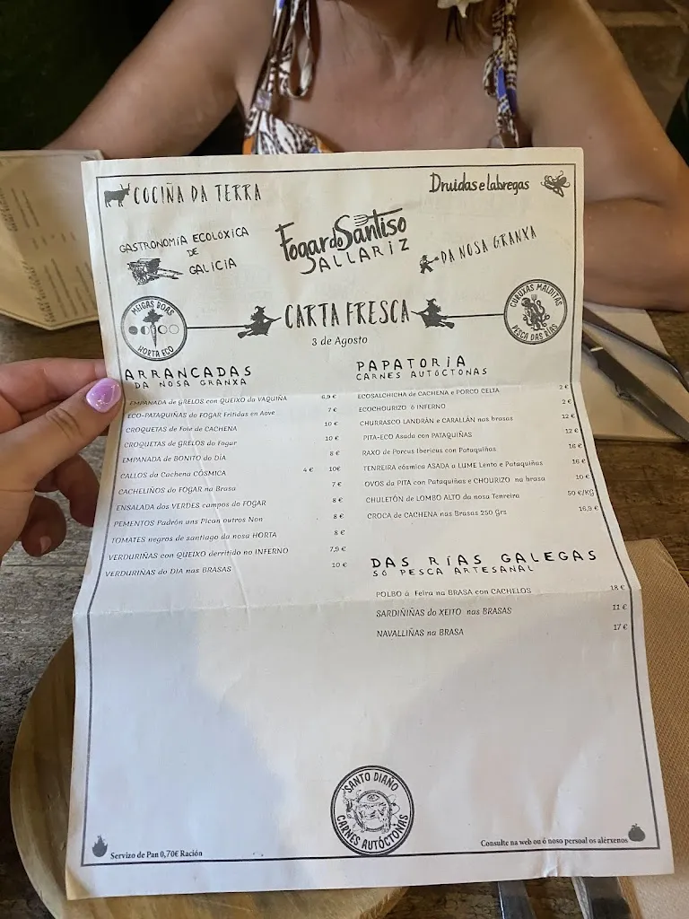Menu_Fogar do Santiso Allariz - Restaurante Museo_Allariz_image_1