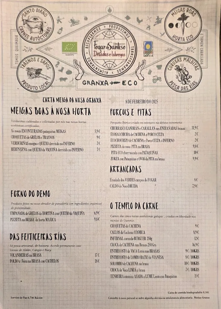 Menu_Fogar do Santiso Allariz - Restaurante Museo_Allariz_image_2