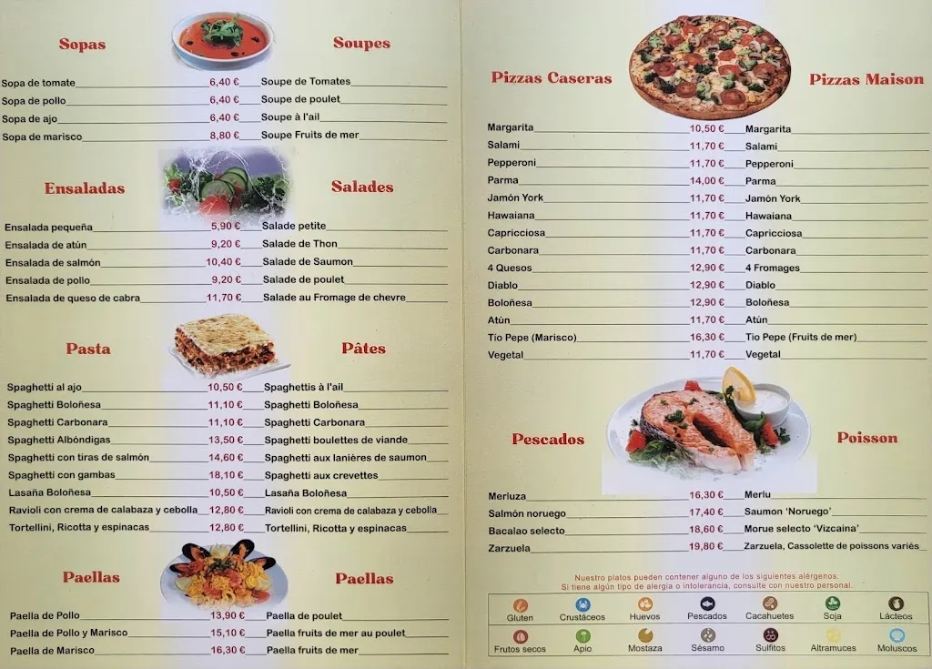 Menu_Tio Pepe Restaurant_San Fulgencio_image_3
