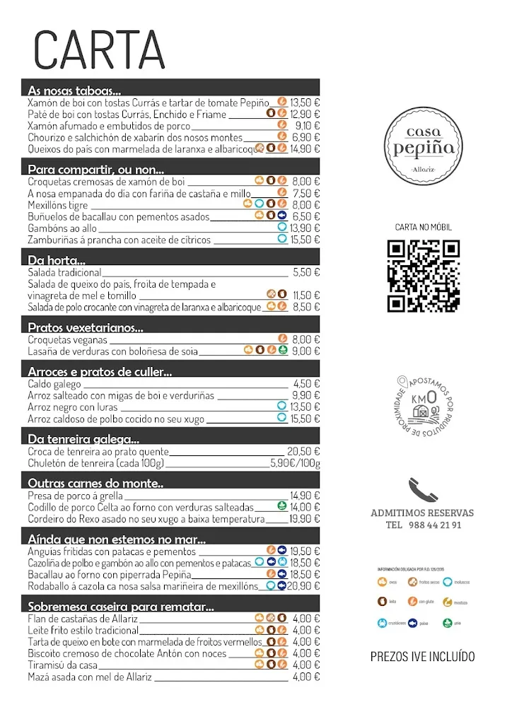 Casa Pepiña_Allariz_menu_image_1