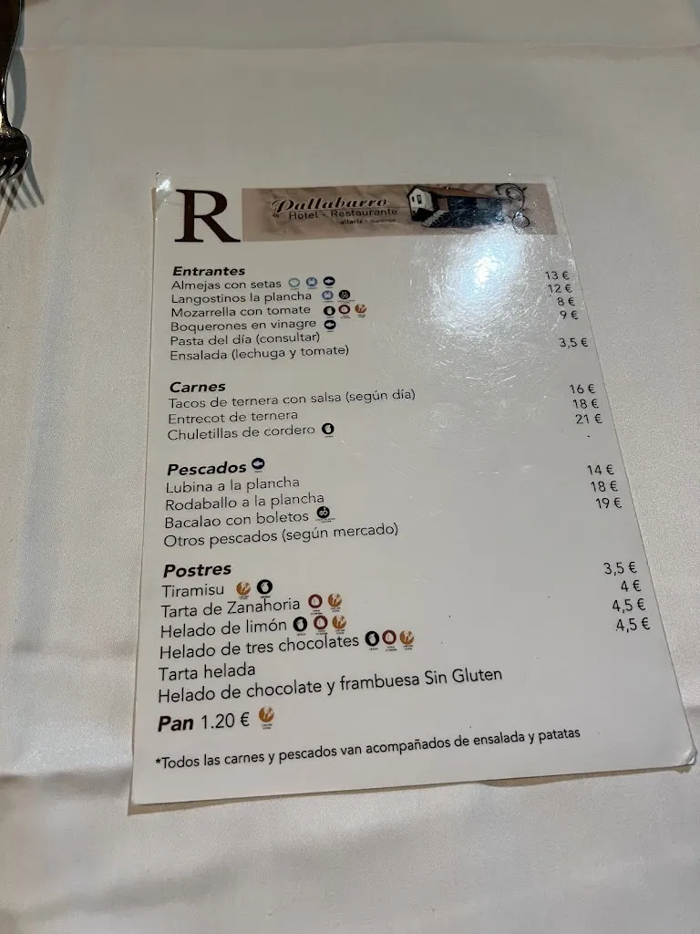 Menu_Hotel Restaurante Pallabarro_Allariz_image_2