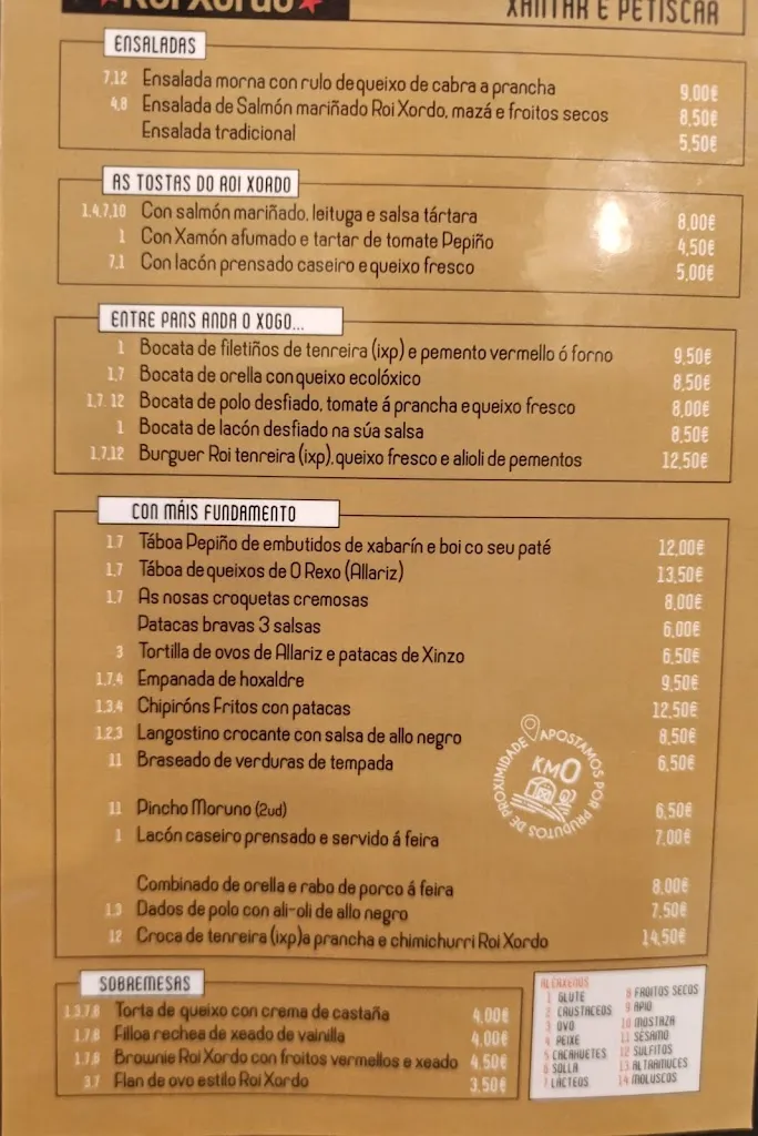 Roi Xordo restaurant in Allariz