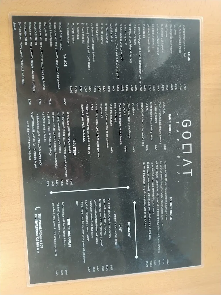 Menu_GOLIAT - TAPAS - BAR_San Fulgencio_image_3