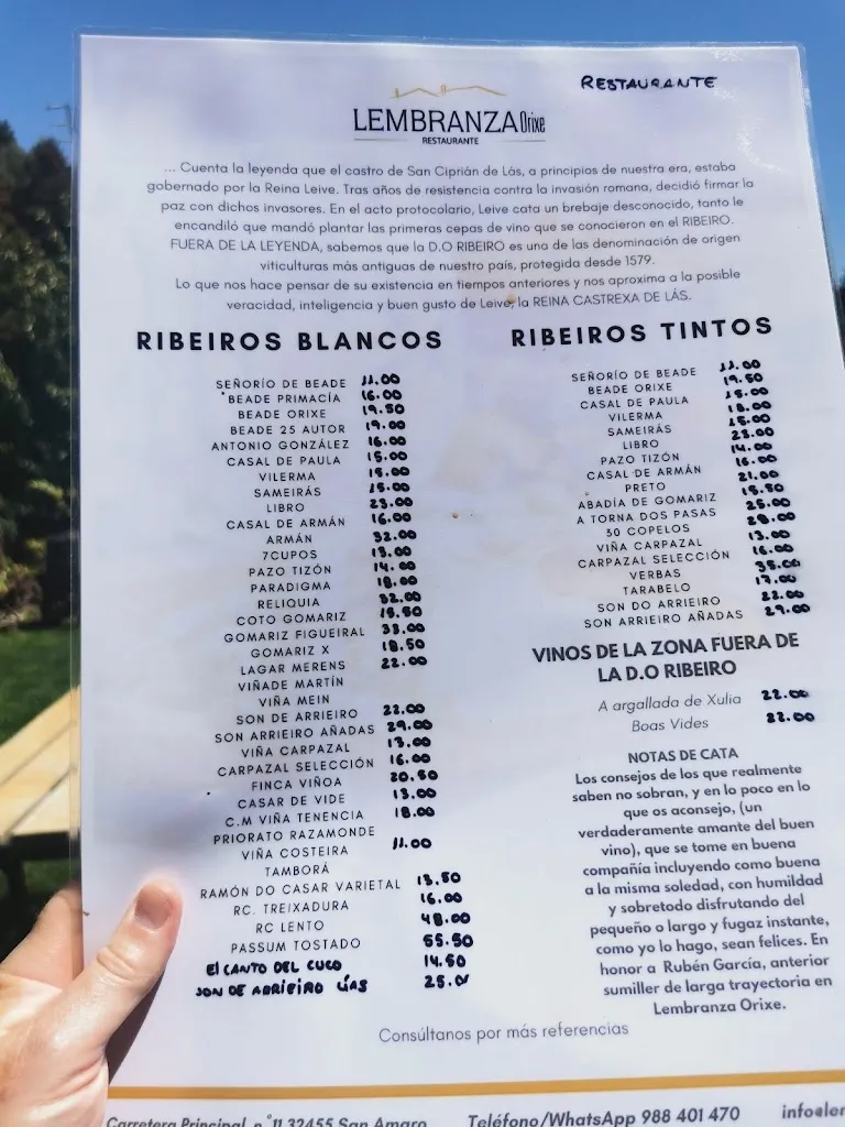 Menu_Lembranza Orixe_Boborás_image_3