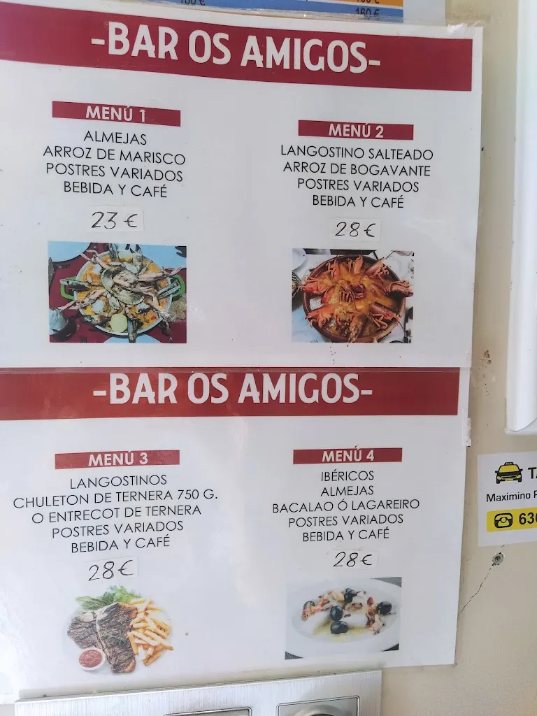 Menu_Restaurante Os Amigos_Boborás_image_1