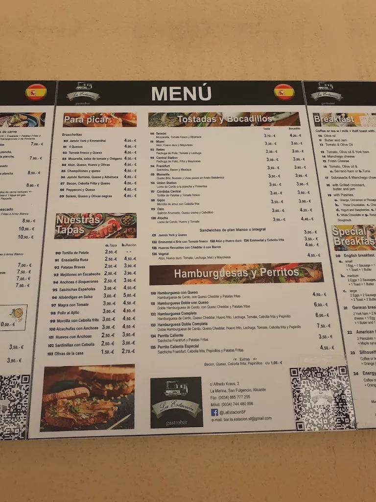 Menu_La Estación Gastrobar_San Fulgencio_image_1