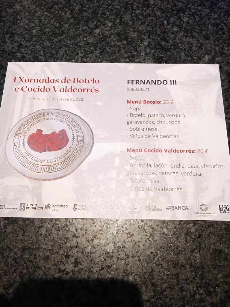 Menu_Fernando III_Barco de Valdeorras O_image_1