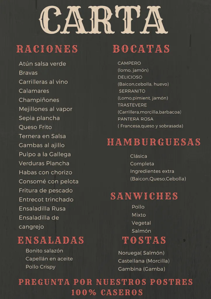 Menu_TAPERIA AVENIDA_San Fulgencio_image_1