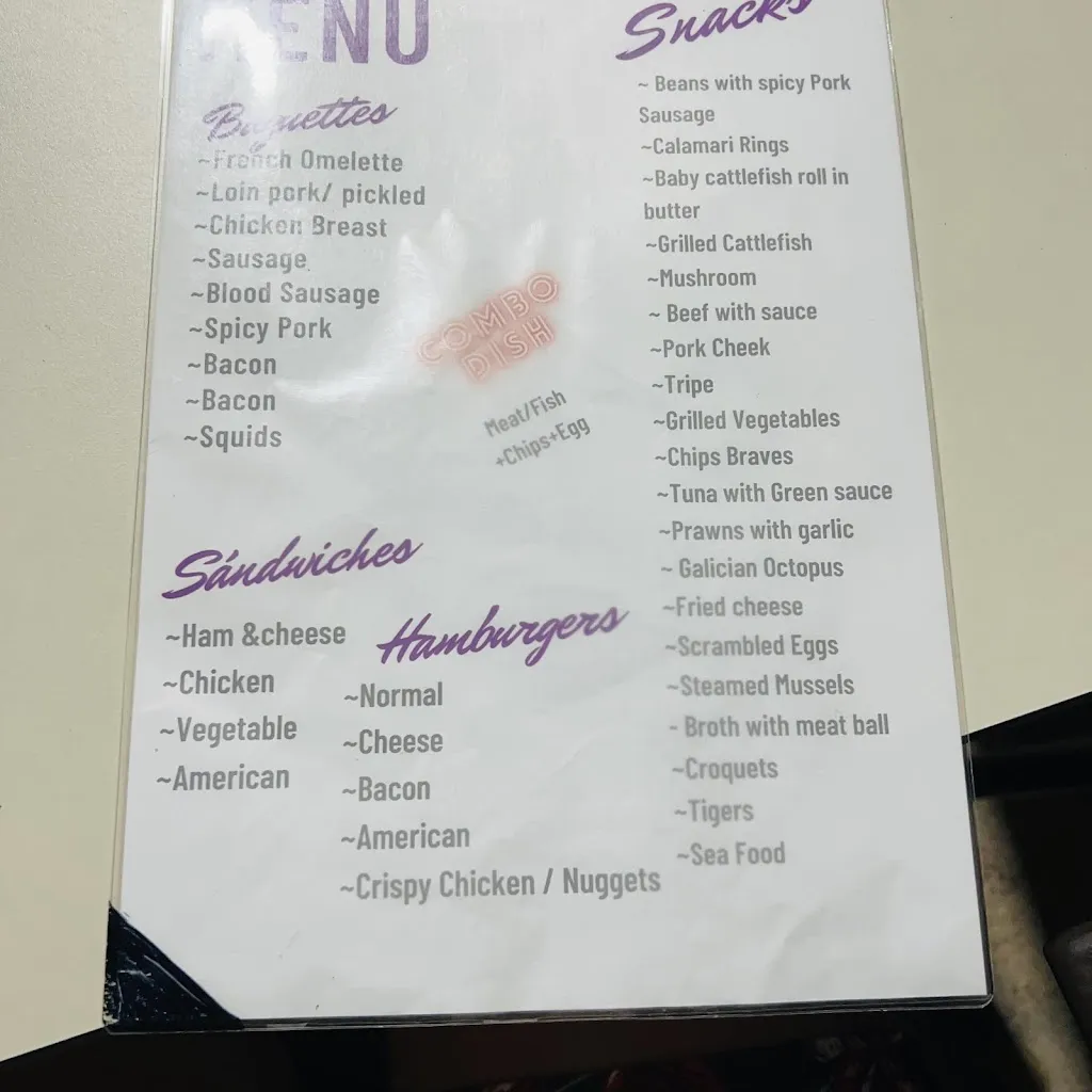 Menu_TAPERIA AVENIDA_San Fulgencio_image_2