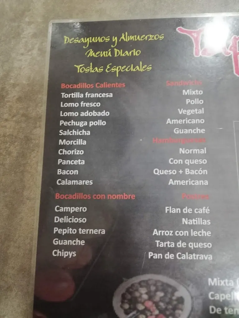 Menu_TAPERIA AVENIDA_San Fulgencio_image_3