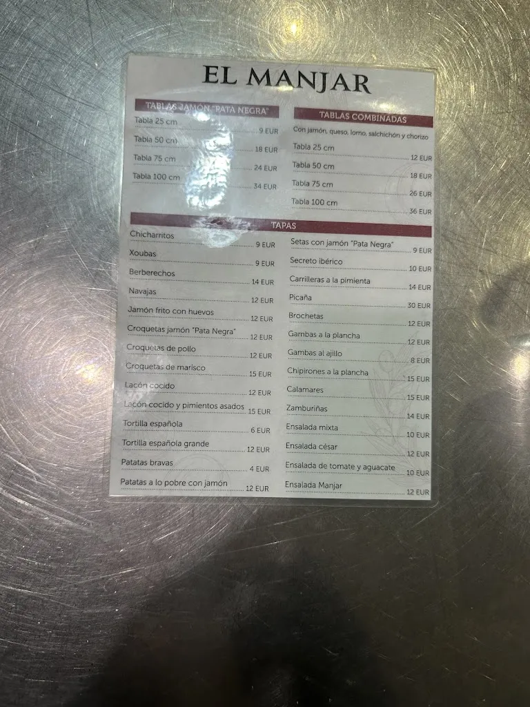 Menu_El Manjar_Barco de Valdeorras O_image_1