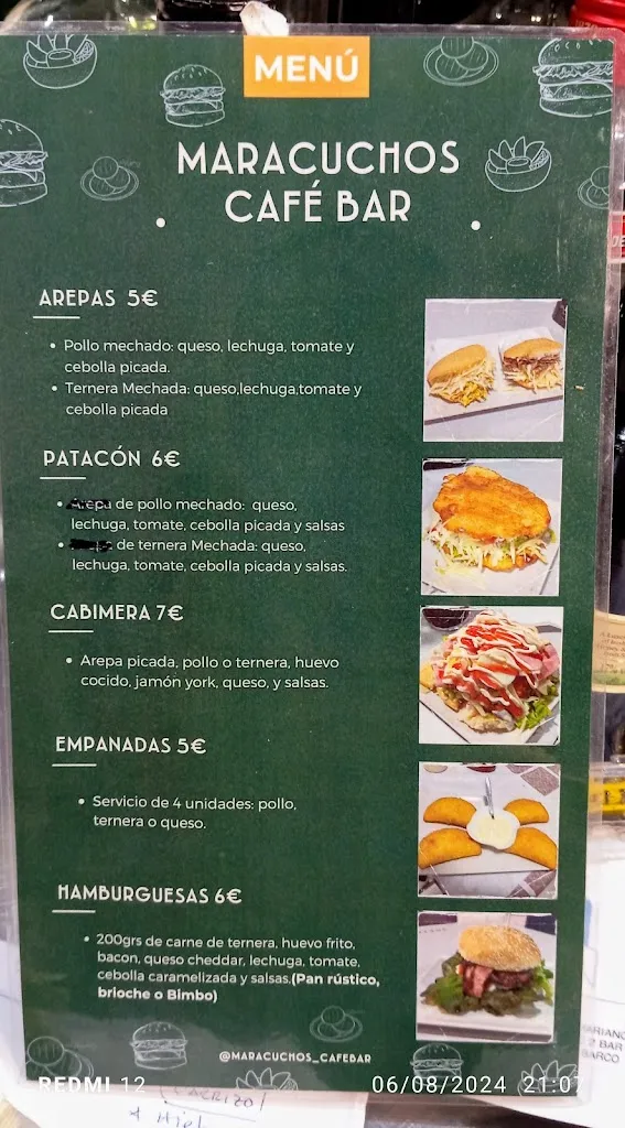 Menu_Maracuchos Café Bar_Barco de Valdeorras O_image_1