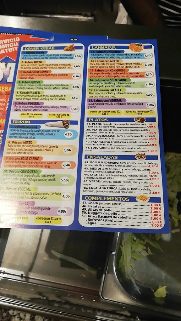 Menu_Kebab ISTAMBUL_Barco de Valdeorras O_image_4