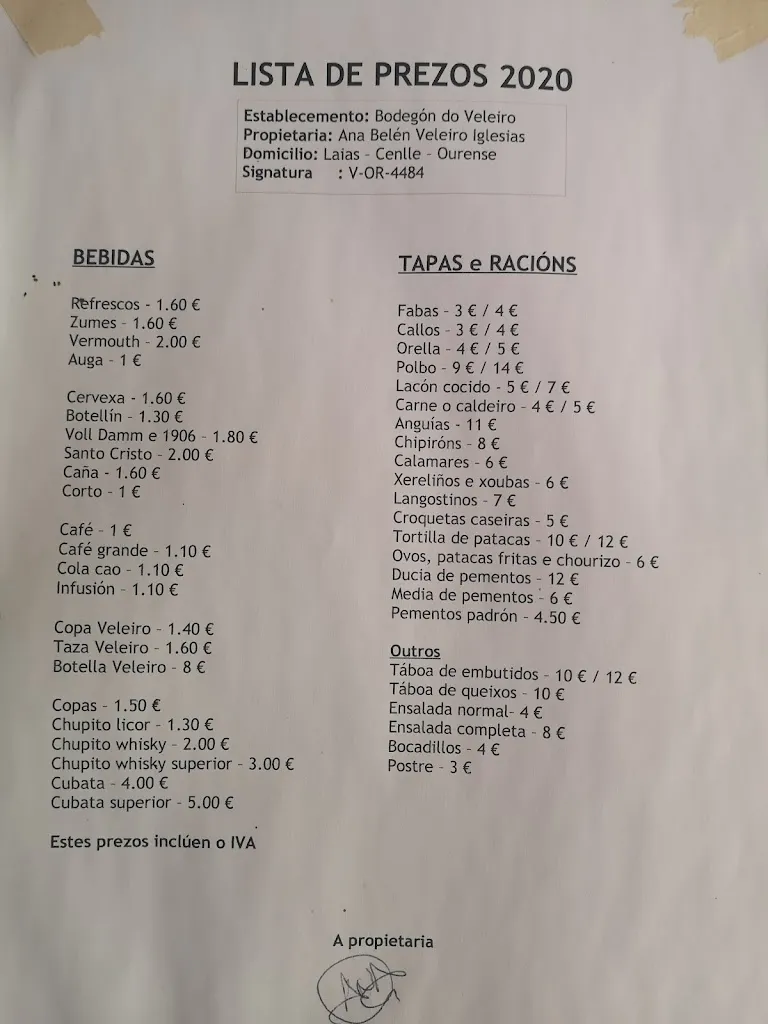 Menu_Bodegón Do Veleiro_Castrelo de Miño_image_2