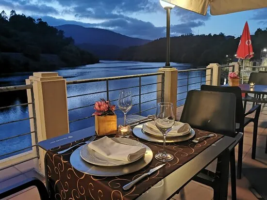 Madre Auga restaurant in Cortegada