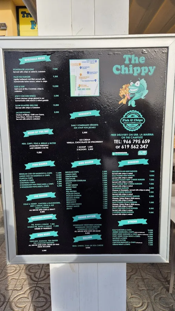 Menu_The Chippy_San Fulgencio_image_1