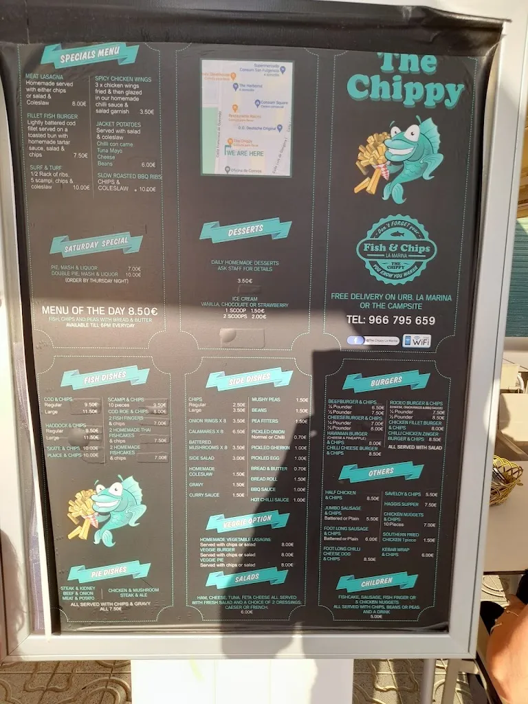 Menu_The Chippy_San Fulgencio_image_3