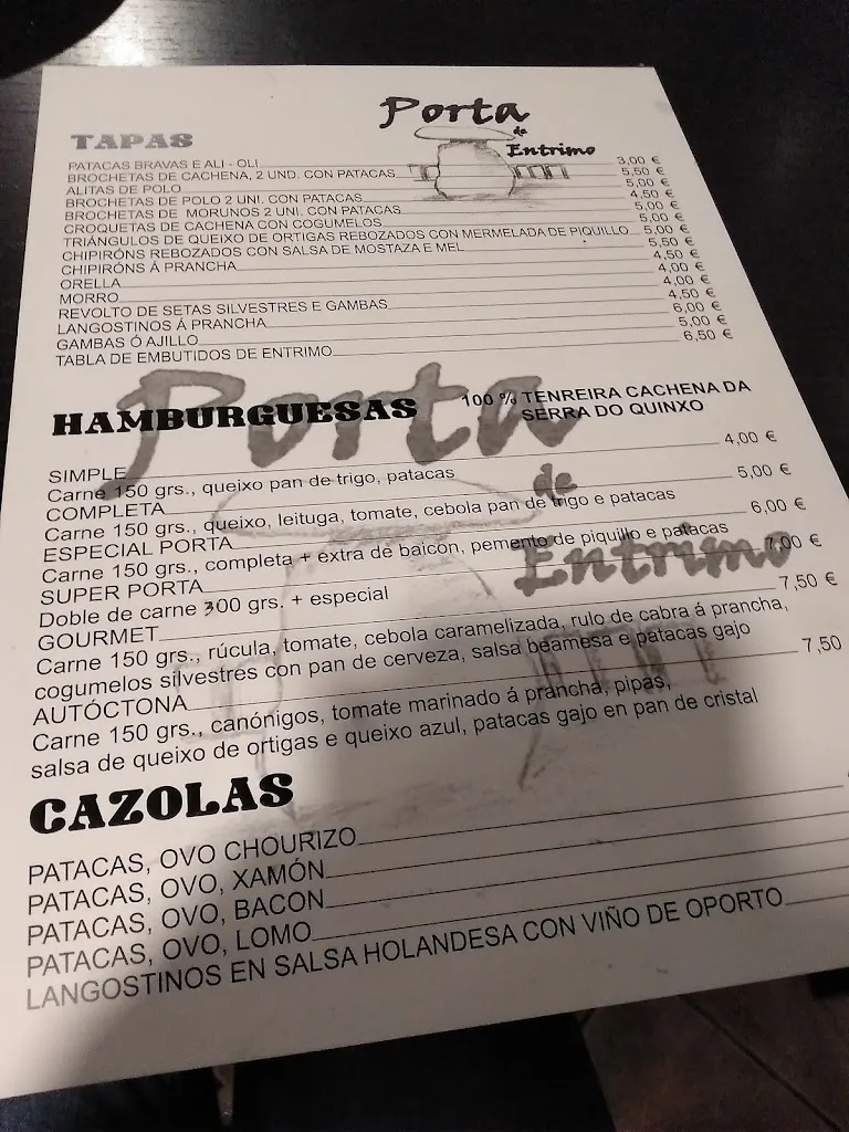 Menu_Café Bar Porta de Entrimo_Entrimo_immagine_3