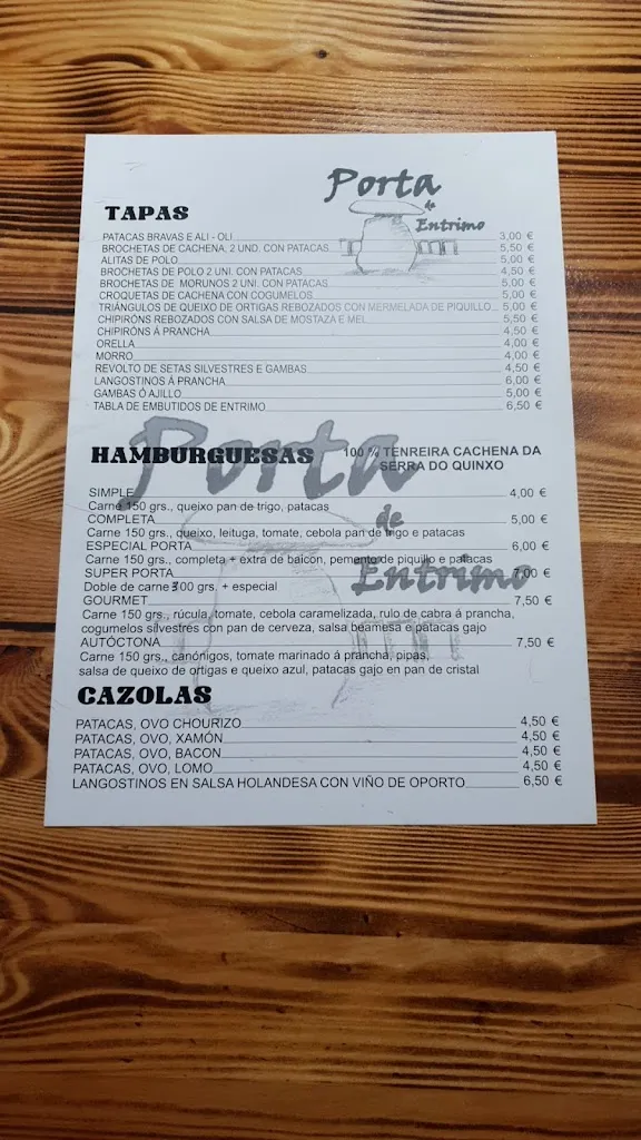 Menu_Café Bar Porta de Entrimo_Entrimo_immagine_4