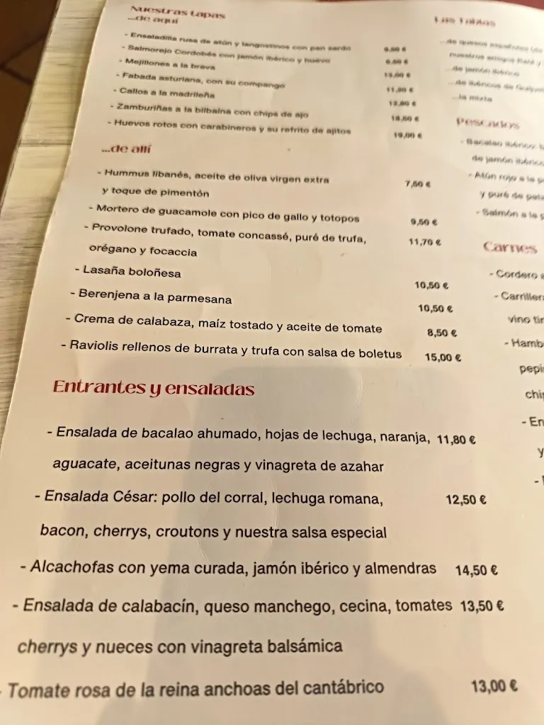 Menu_La Tapería del Prado_Laza_image_2