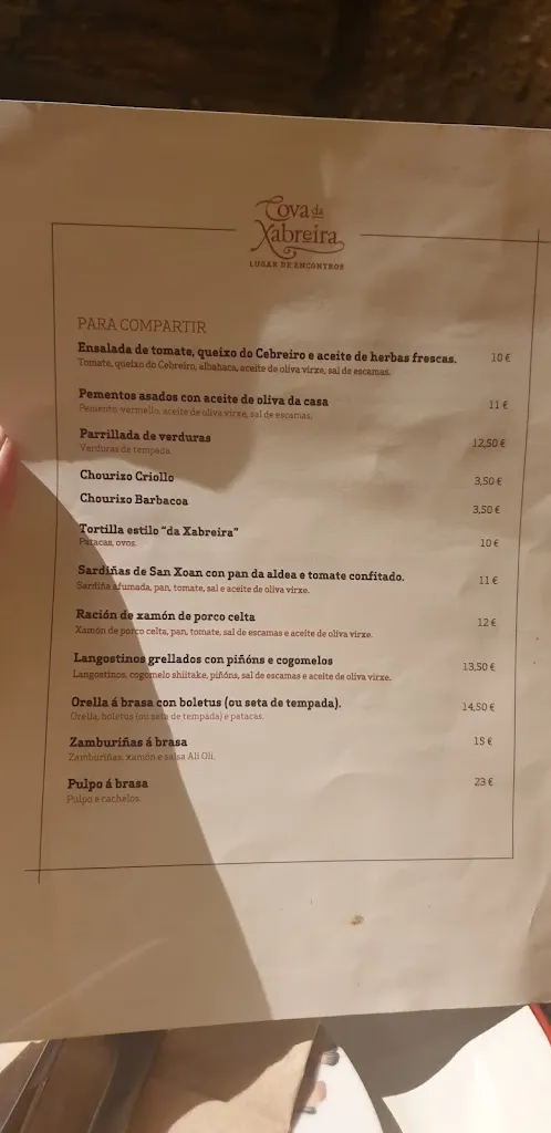 Menu_A Cova da Xabreira_Larouco_image_1