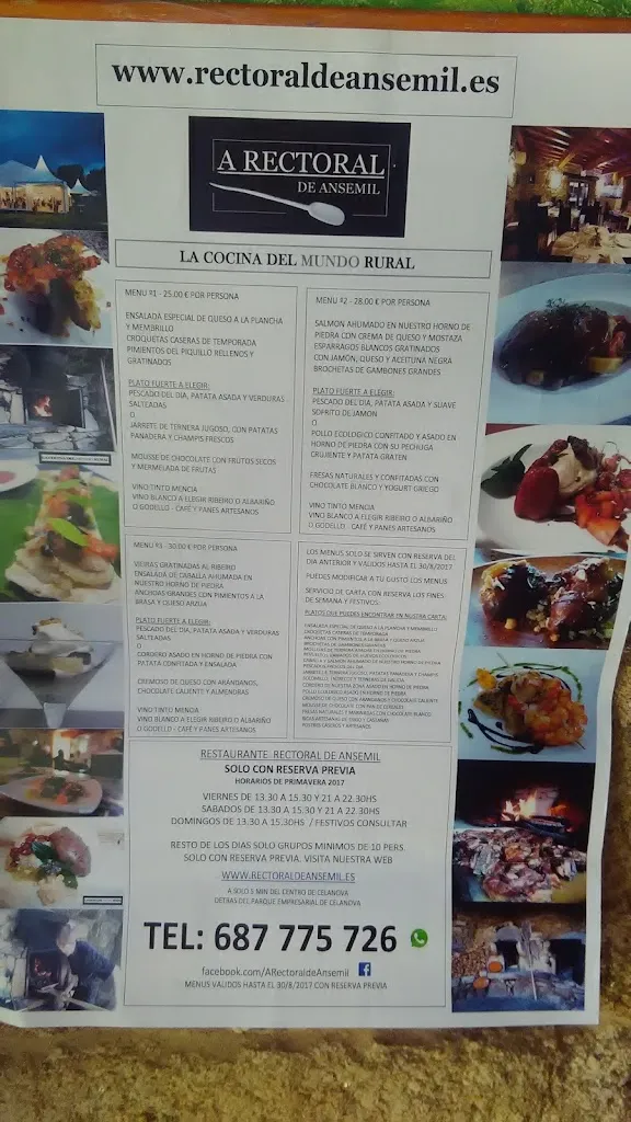 Menu_Rectoral de Ansemil_Celanova_immagine_1
