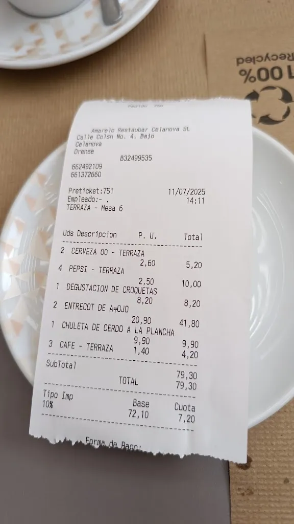 Jose Manuel_Amarelo Resto-Bar_Celanova_review