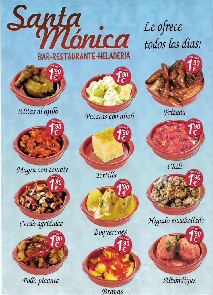 Menu_Restaurante Cafetería Santa Monica_San Fulgencio_image_2