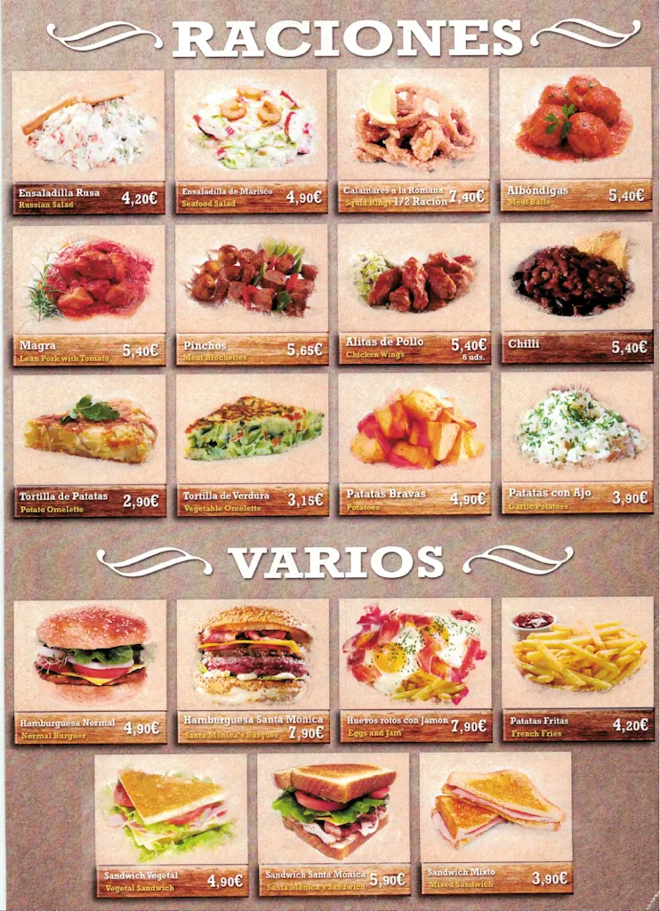Menu_Restaurante Cafetería Santa Monica_San Fulgencio_image_3