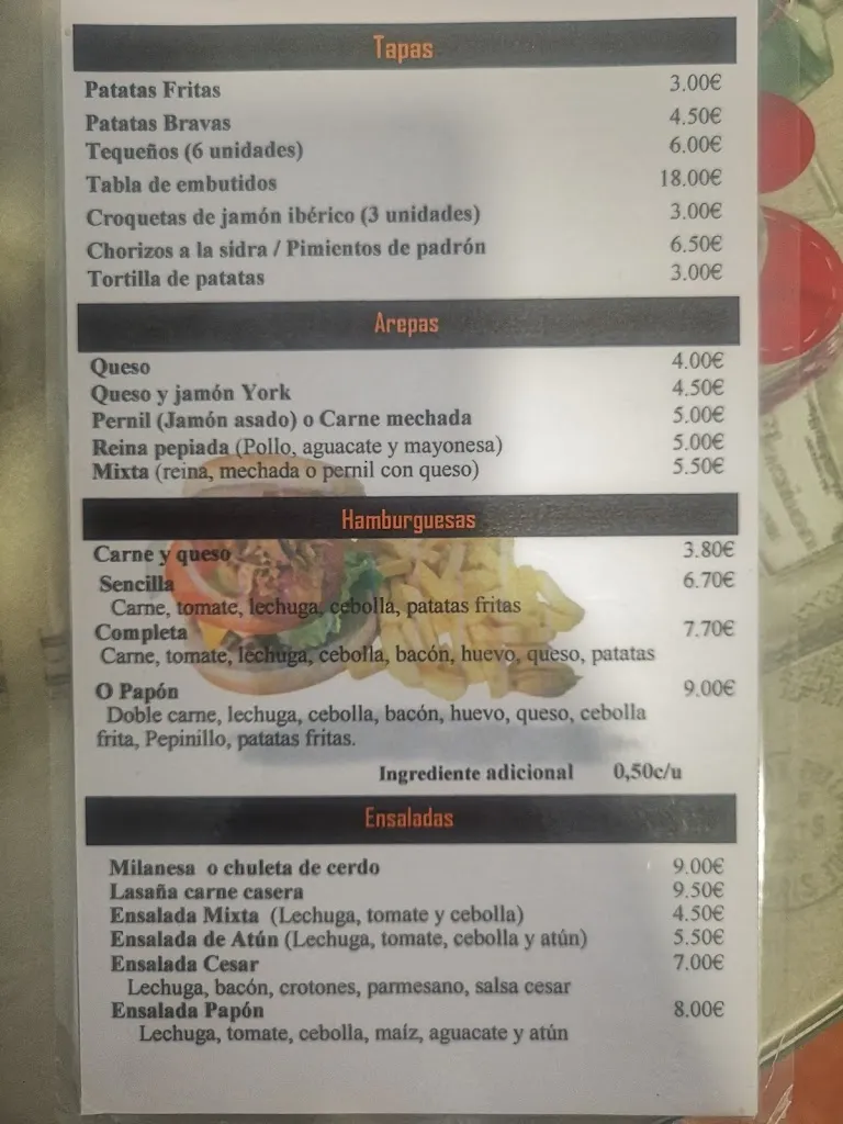 Menu_Café Bar O Papón_Maside_image_3