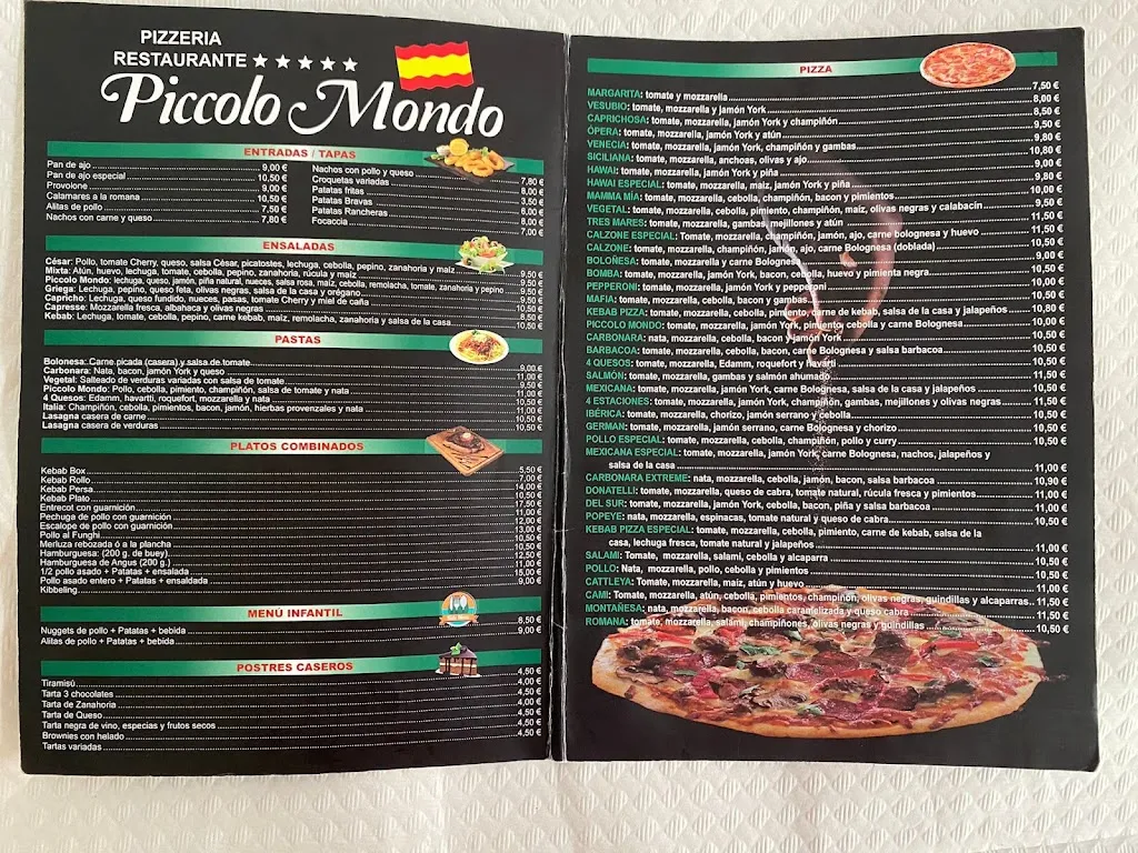 Menu_Piccolo Mondo Restaurante_San Fulgencio_immagine_2