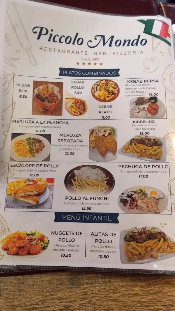 Menu_Piccolo Mondo Restaurante_San Fulgencio_immagine_4
