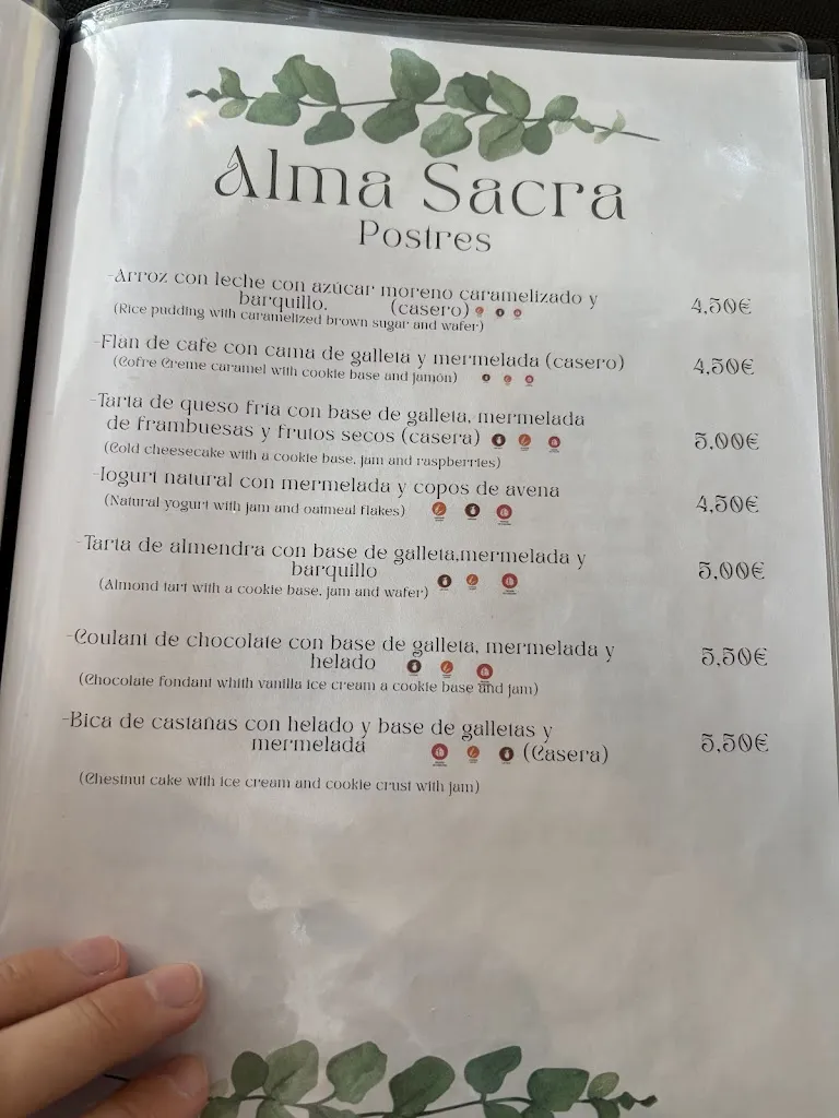 Menu_Bar Restaurante Alma Sacra_Nogueira de Ramuín_image_1