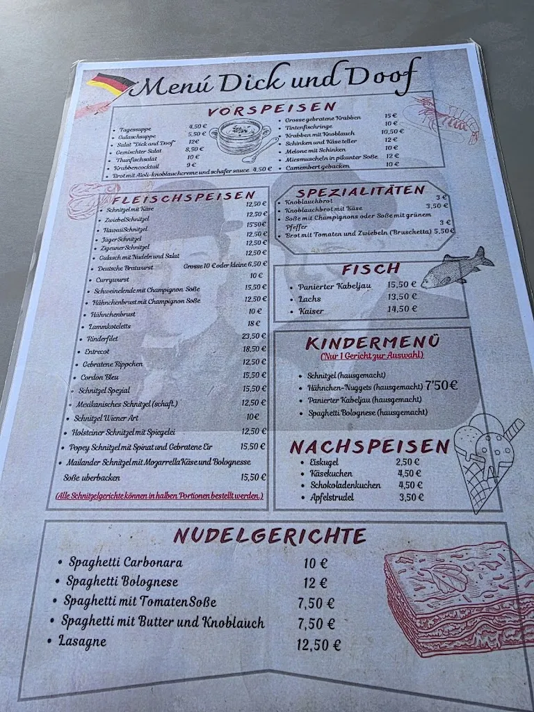 Menu_Dick Und Doof_San Fulgencio_immagine_1