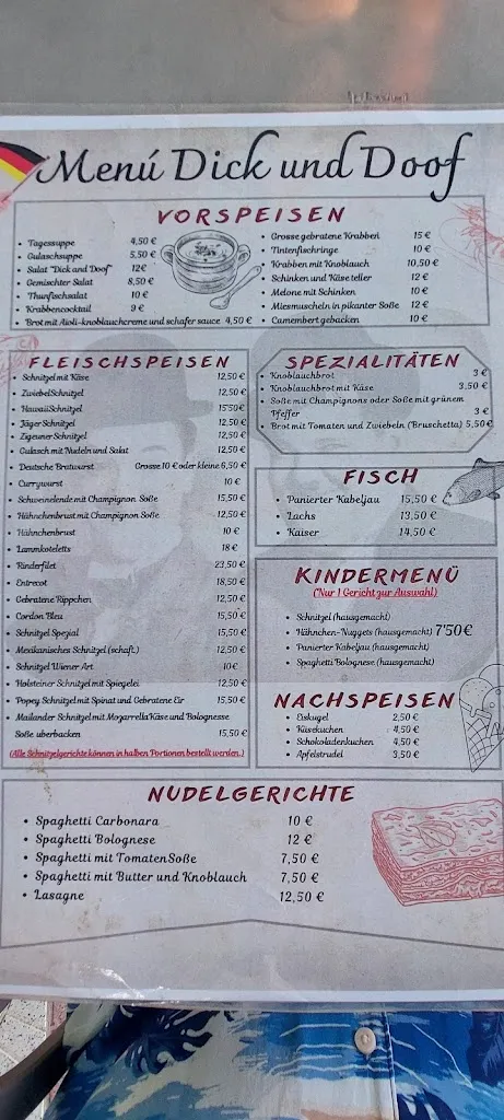 Menu_Dick Und Doof_San Fulgencio_immagine_2