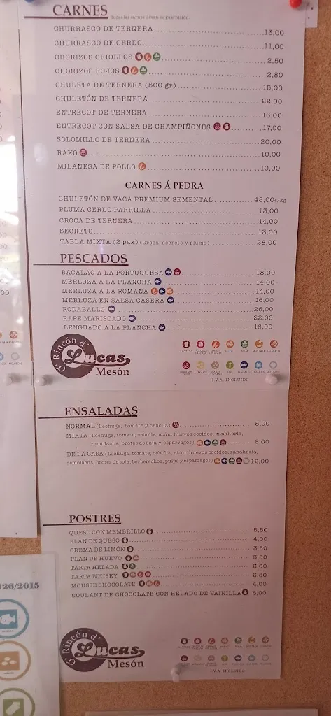 Menu_El Rincon De Lucas_Cabana de Bergantiños_immagine_4