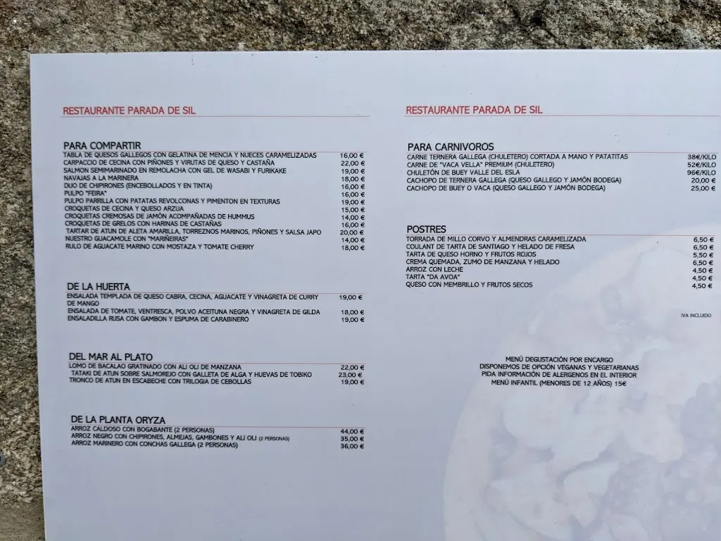 Menu_A Cachopería do Ultramarinos!_Parada de Sil_image_4