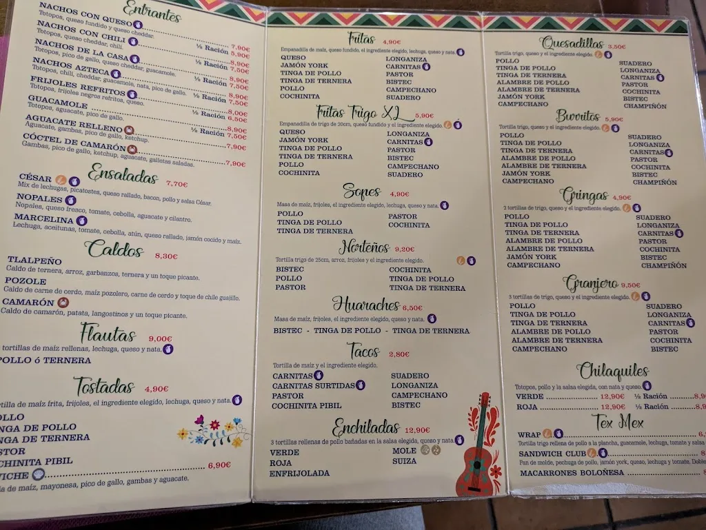 Menu_Restaurante Mexicano Rincón Azteca_Carballiño O_image_2
