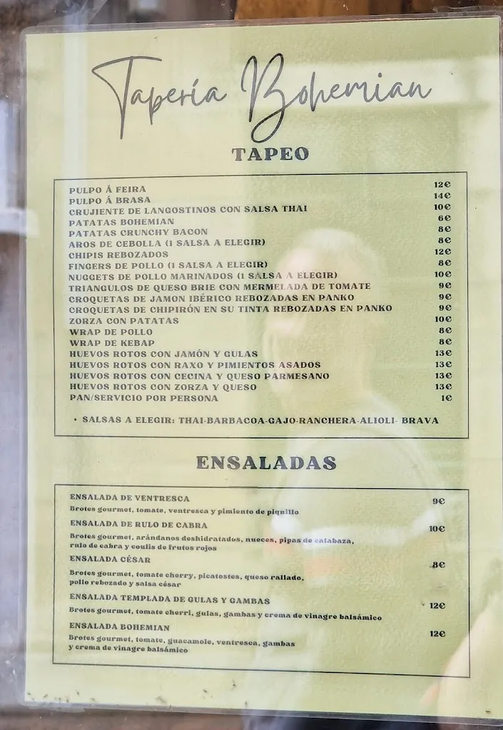 Menu_Taperia Bohemian_Carballiño O_image_1