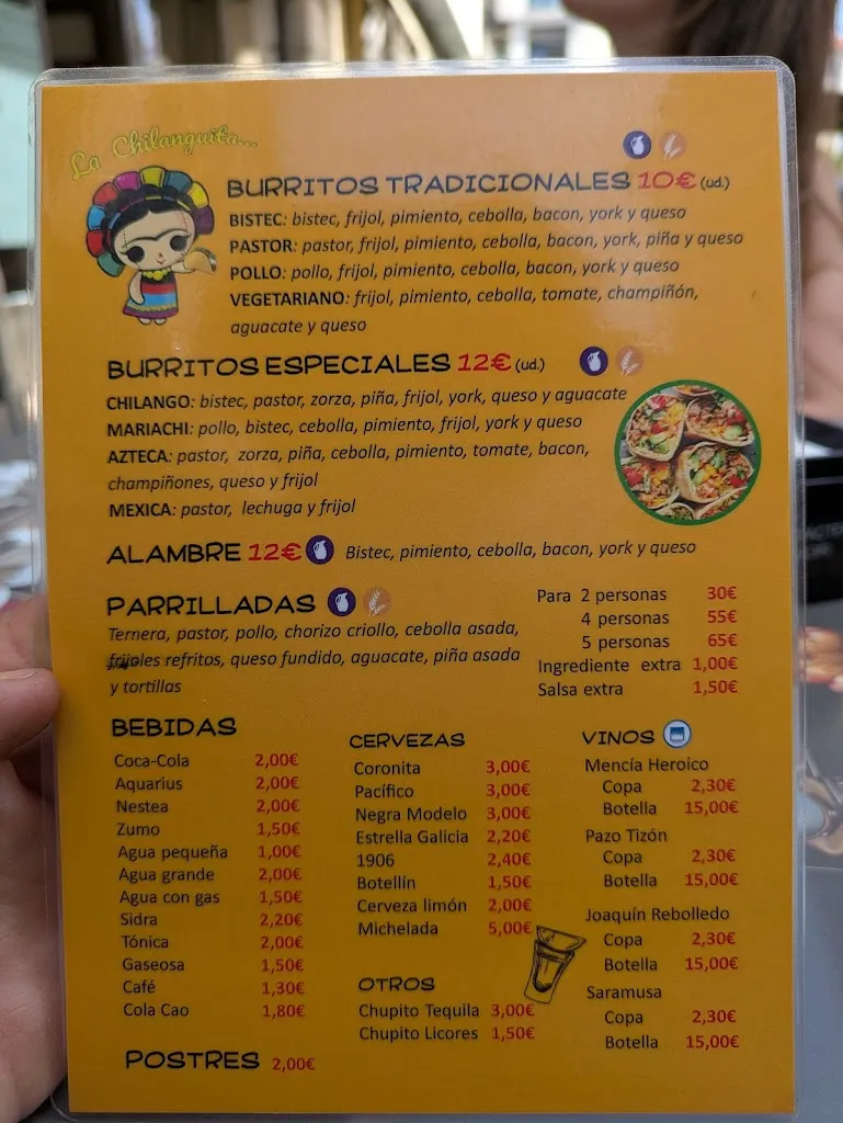 Menu_Taquería La Chilanguita_Carballiño O_image_1